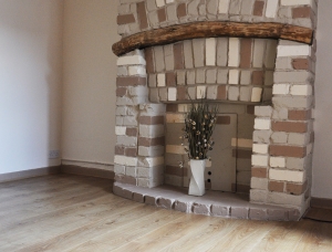 Lounge fireplace small