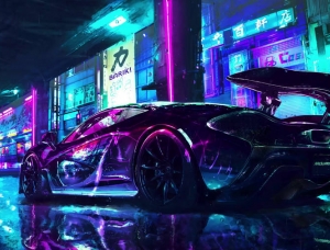 car 4k background